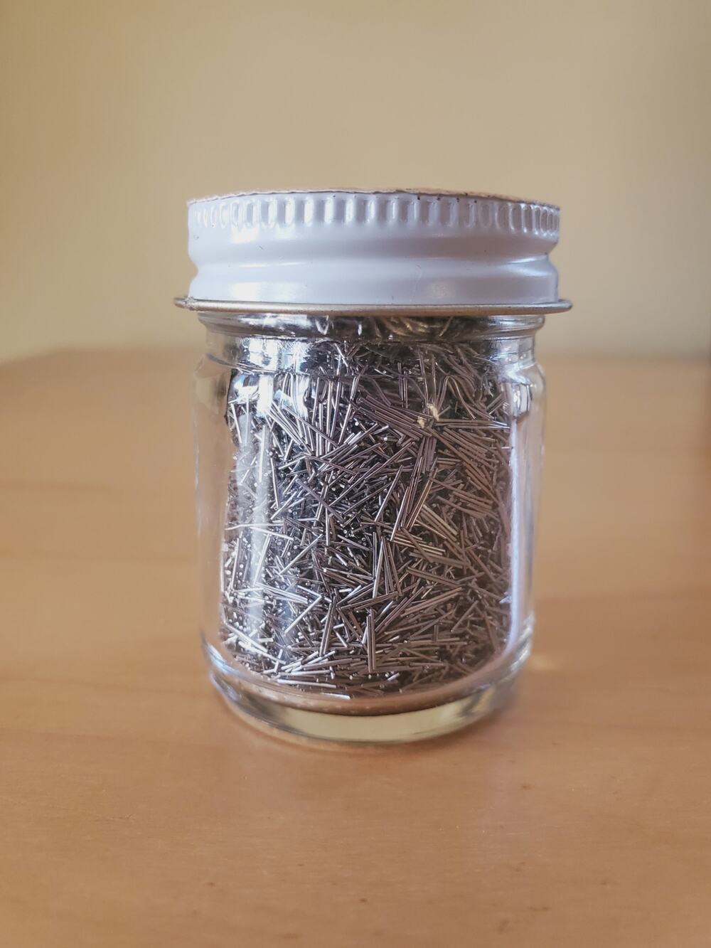 Stainless Steel Tumbling Media Pins 0.255in Magnetic Finishing Polishing 100g